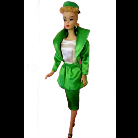 DVF Vintage 1990s Hot Pink Satin Suit — Blazer & Skirt + Bonus Gem Bracelets - Picture 14 of 16